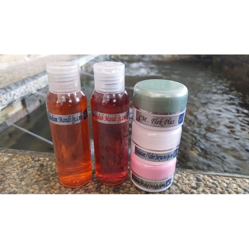 PAKET FLEK PLUS IP BOTOL BENING IP SKINCARE IPUNG ORIGINAL IPCOSMETICSCENTER PEMUTIH CREAM WAJAH