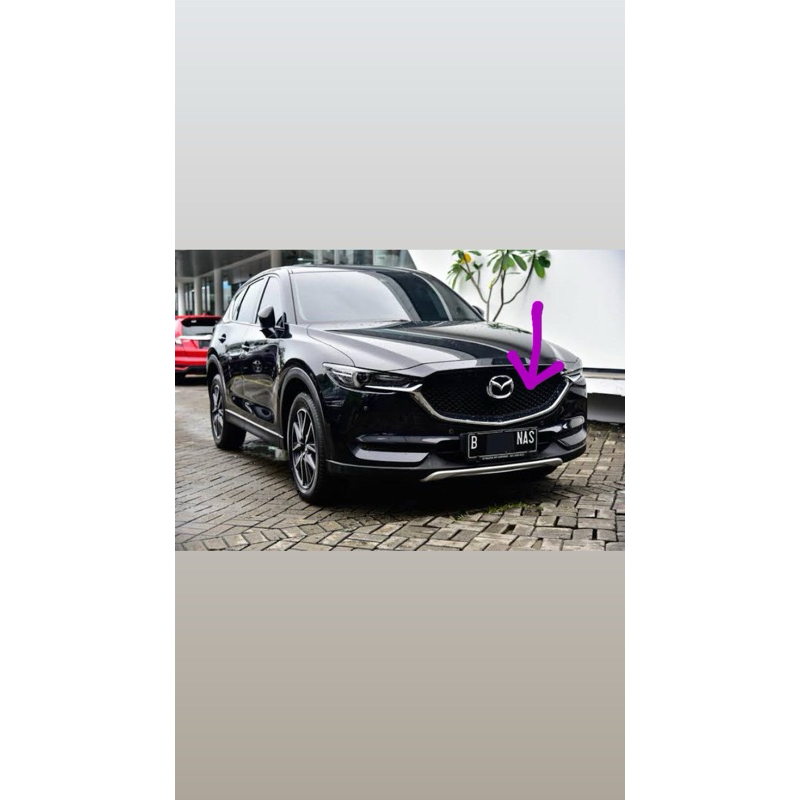 garnish list grill mazda cx5 elite 2017 2019