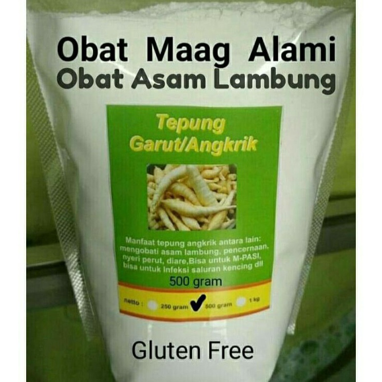 

Beli Dong TEPUNG GARUTPATI ASAM LAMBUNGANGKRIK ARROWROOT 5Gr