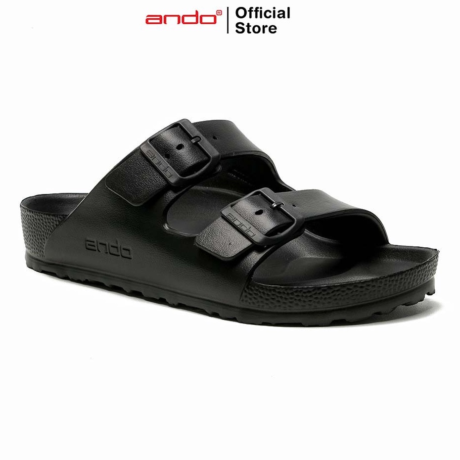 Lebih hemat Ando Official Sandal Selop Sultan Pria Dewasa  Hitam