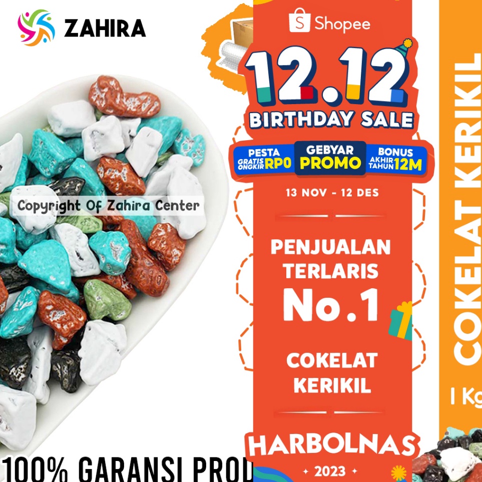 

Super Oke Cokelat Kerikil Arab Premium 1Kg Stone Chocolate Rock Coklat SebagaI Mood Booster Oleh Oleh Haji Umroh