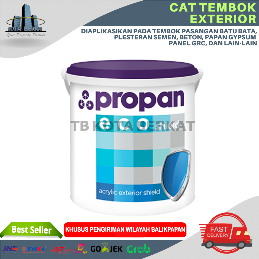 PROPAN ECO SHIELD ES - 600 / CAT TEMBOK EXTERIOR LUAR 25KG
