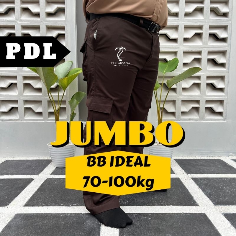 Celana PDL JUMBO SMP SMA Celana Pramuka Saku 6 SMP SMK