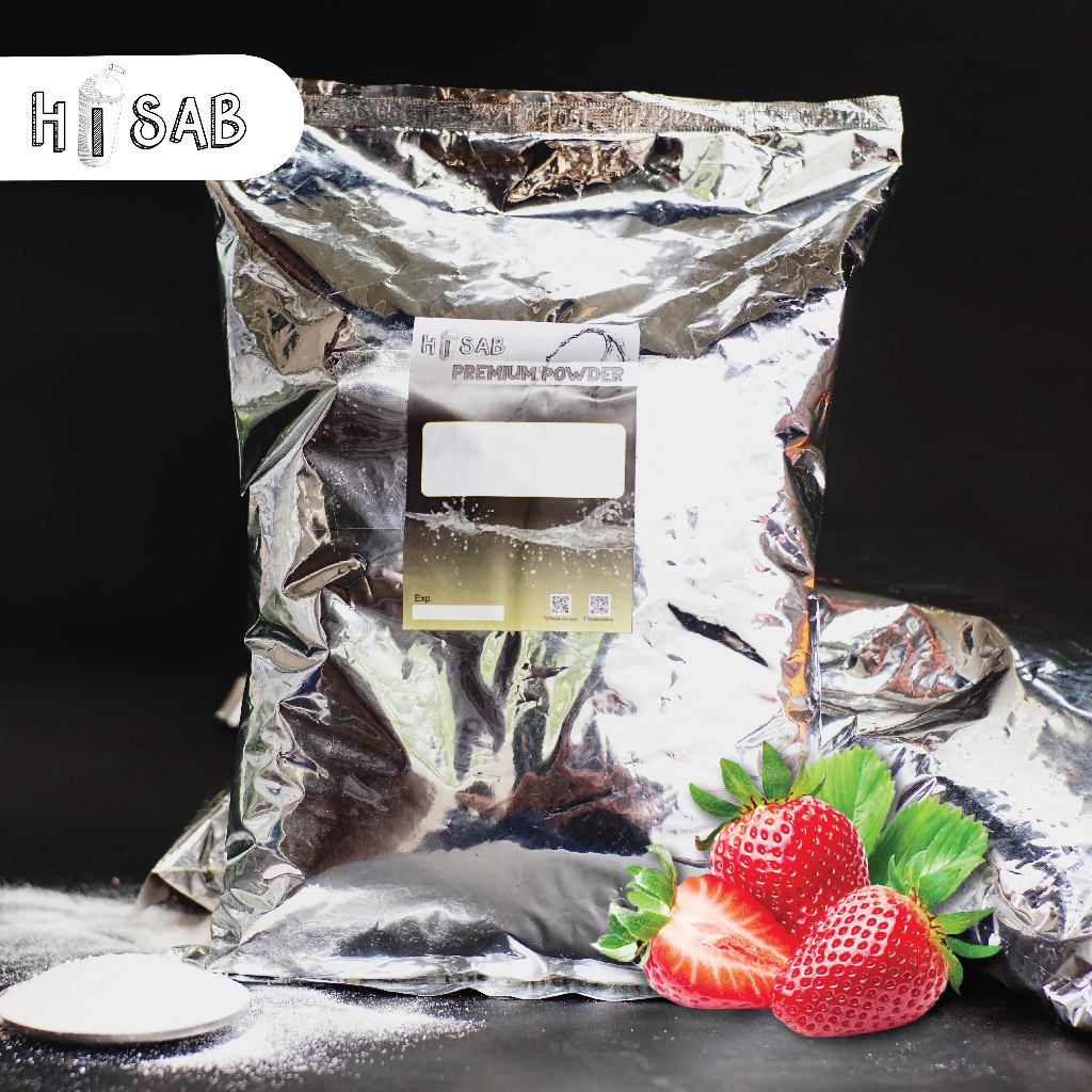 

Strawberry Milkshake Powder 1kg - Bubuk Minuman Rasa Strawberi