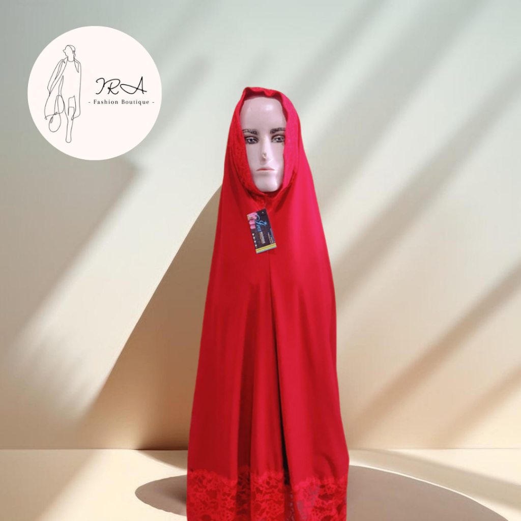Jilbab Instan Syar'i Polos - Kerudung Katun Syar'i Premium - Ira Boutique