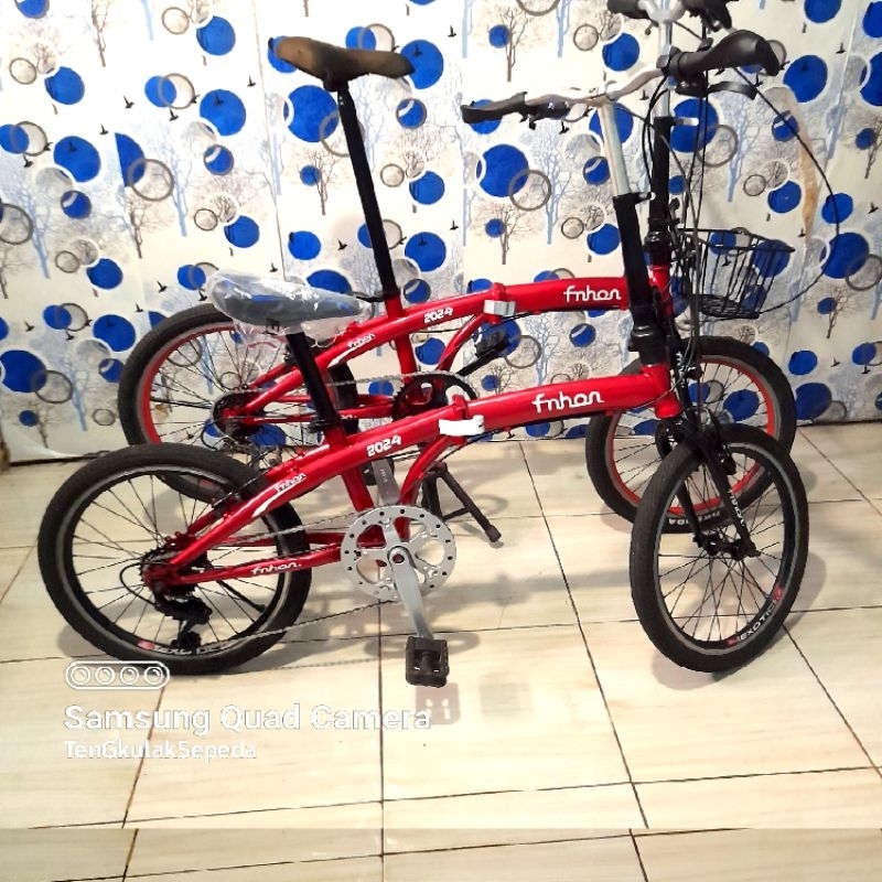 Sepeda Lipat Bekas 20" Repair 7 Speed