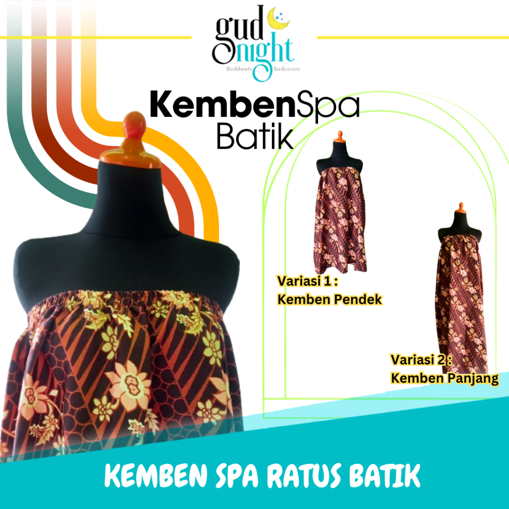 KEMBEN SALON SPA BAHAN KATUN BATIK KEMBEN RATUS KEMBEN BATIK