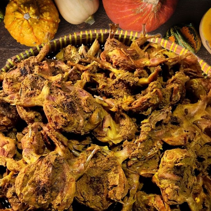 

88 PUYUH UNGKEP BUMBU KUNING ISI 5 BONUS SAMBAL