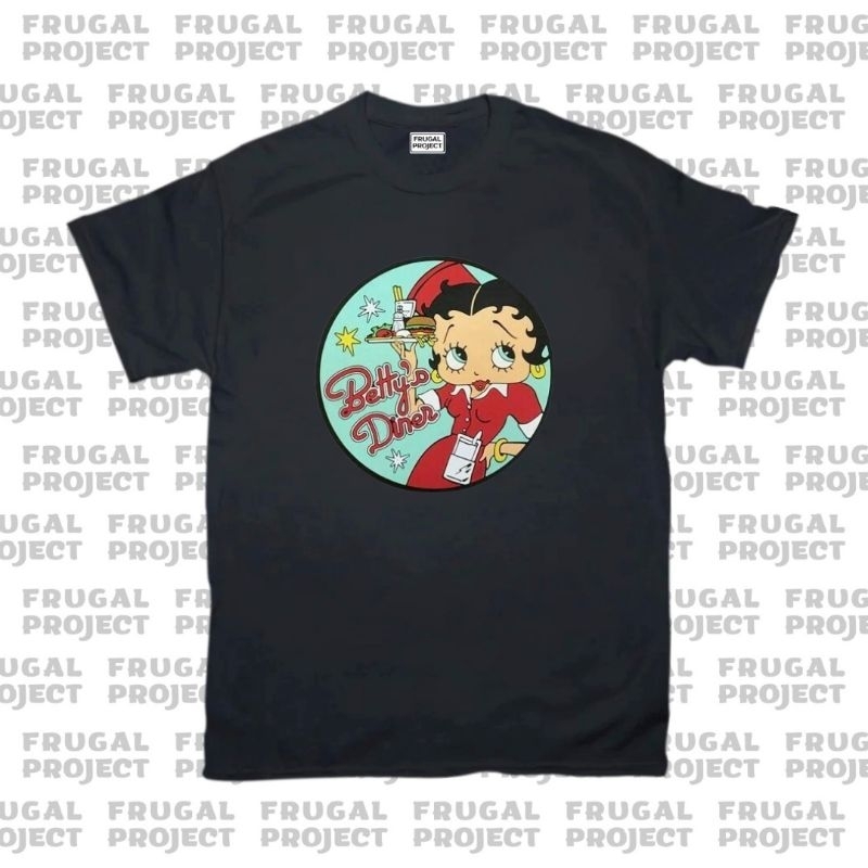 T-Shirt Betty Boop Betty's Diner