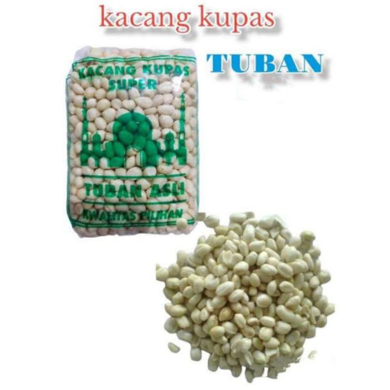 

kacang kupas tuban 350gr / kacang tuban asli
