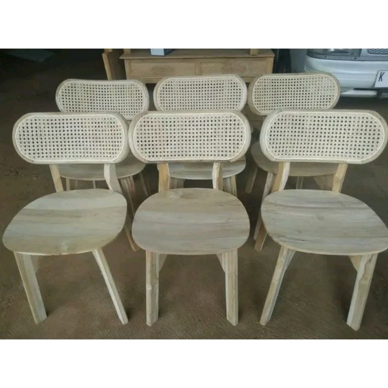 Kursi Cafe Kursi Kacang Full kayu Jati minimalis murah Kursi Cafe Kursi kayu Kursi Cafe Kayu Kursi C