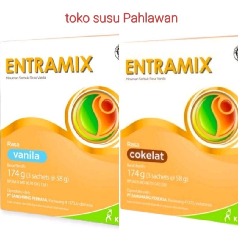 

Entramix Vanila/Cokelat 174gr