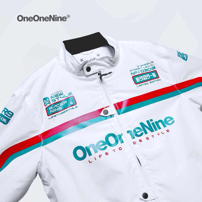 JACKET RACERNINE STREET LEGAL WHITE SERIES | KSR ONEONENINE