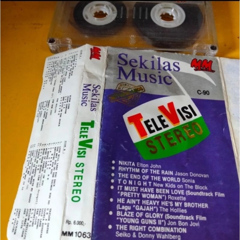 KASET PITA 309- SEKILAS MUSIC TELEVISI STEREO