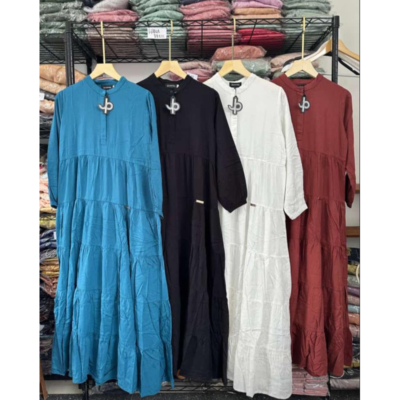 GAMIS TERBARU HANA DRESS BY JOURNEY SCARVES ECER 1pcs