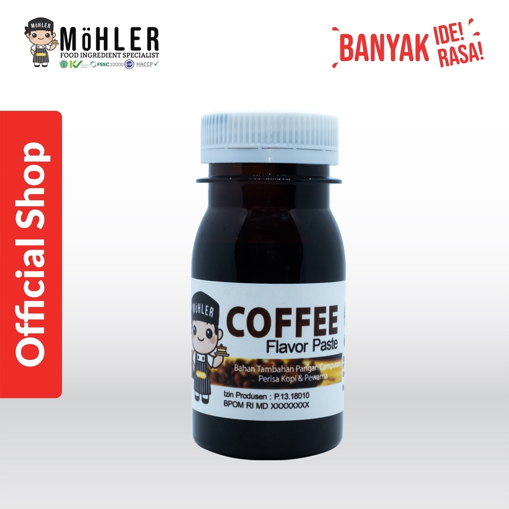 

✅MOHLER Pasta perisa pewarna KOPI / COFFEE