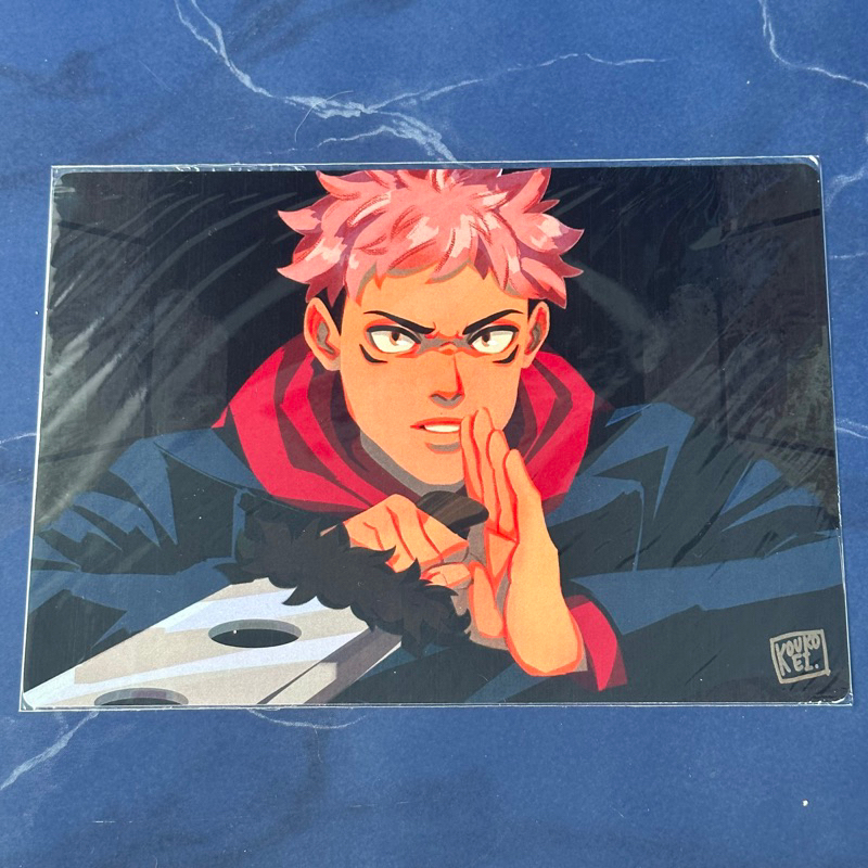 artprint koukokei jujutsu kaisen gojo yuuji megumi nobara fanmerch animerch