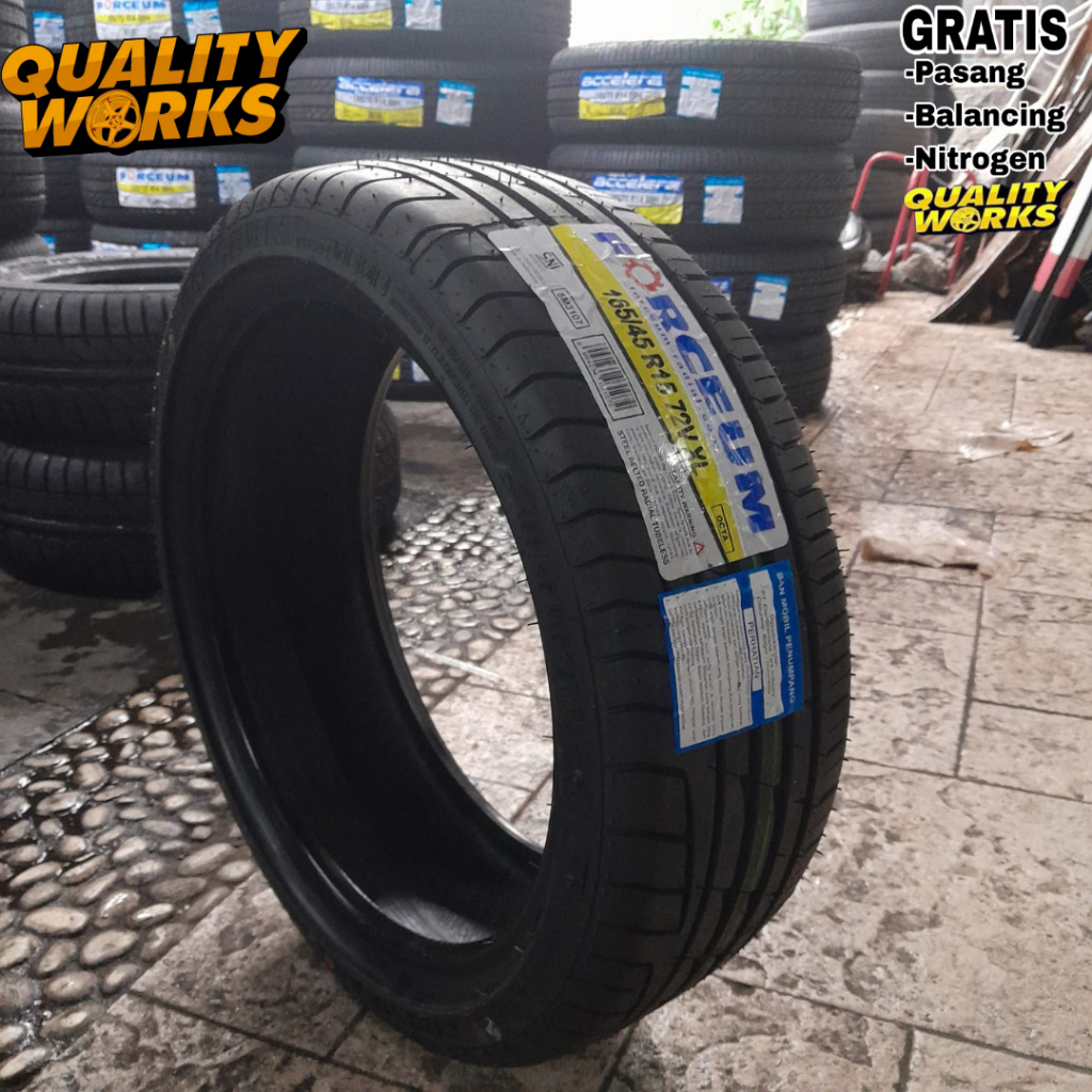 Ban Mobil ring 15 ukuran 165/45 R15 - 165 45 R15 Forceum Octa