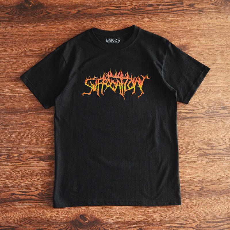 Tshirt Suffocation - Fire Logo