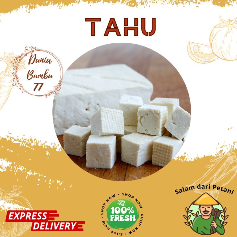 

Tahu putih 10 potong