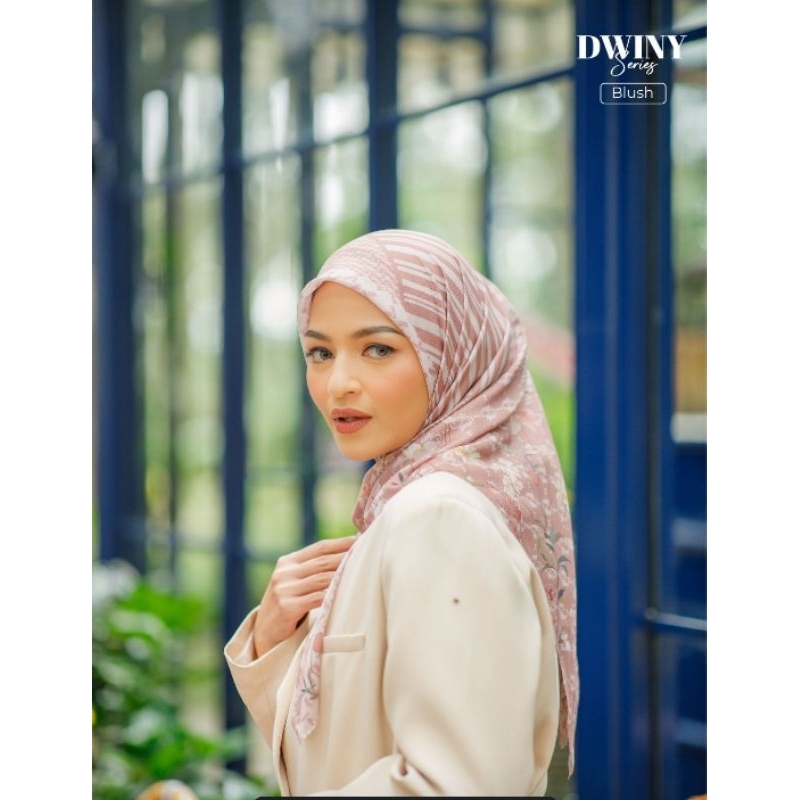 Mylady hijab syar'i dwiny series blush