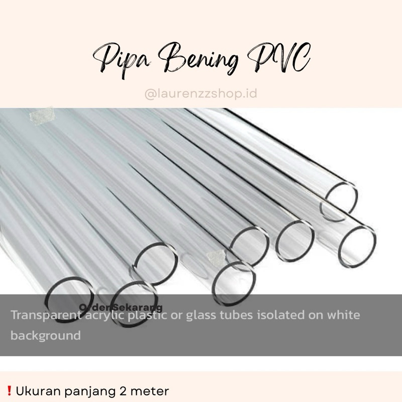 PIPA AQUARIUM BENING PVC 2 METER