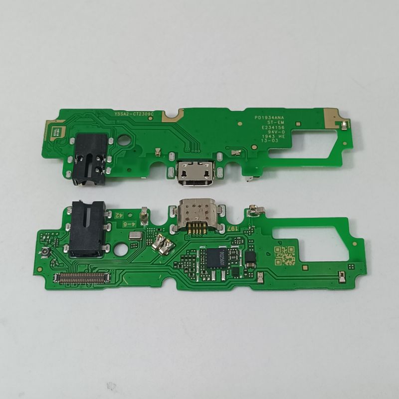 PAPAN CAS VIVO Y19 2019 ORIGINAL 100%