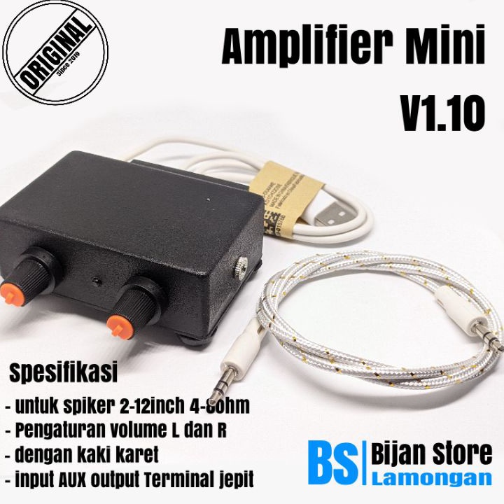 Harga Istimewa Power Mini Audio Miniatur Sound System v11
