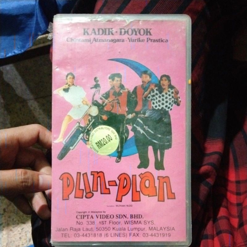 KASET PITA VHS KADIR DOYOK PLIN PLAN