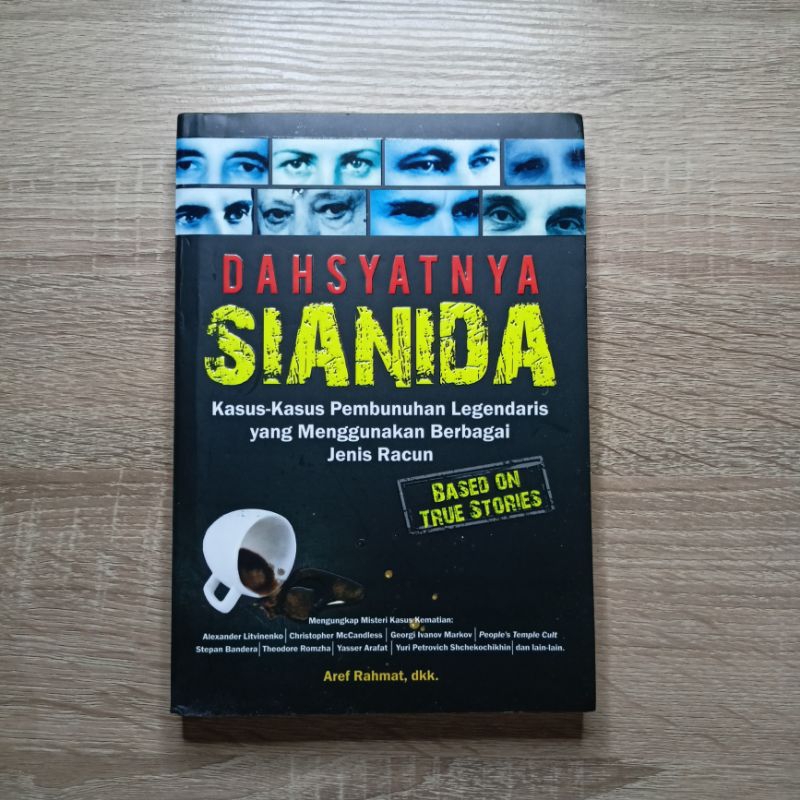 Buku Referensi: DAHSYATNYA SIANIDA, kumpulan kasus pembunuhan legendaris dengan racun