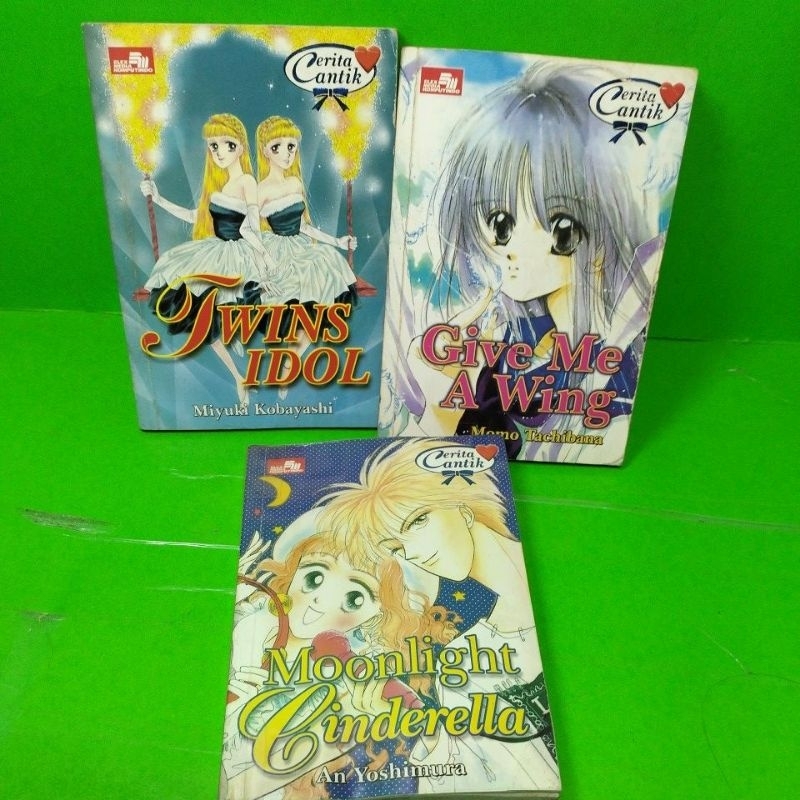 Buku Preloved Cerita Cantik - Miyuki Kobayashi-Hitomi  Akino