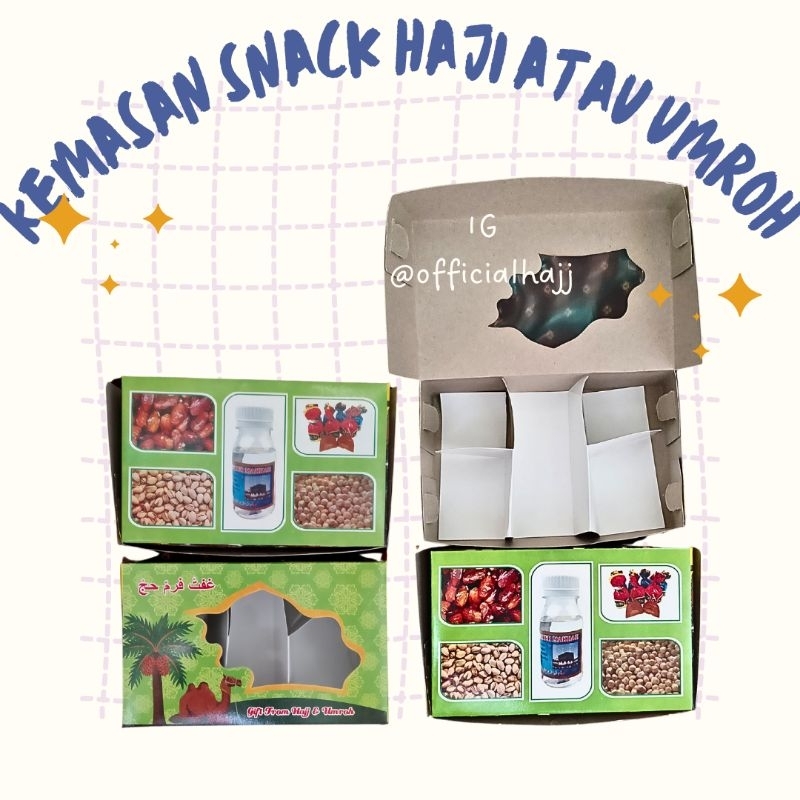 

Kemasan Snack Isi 5 Macam/ Isi 4 Macam / Isi 3 Macam