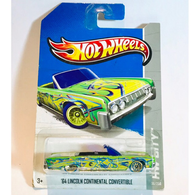 HOT WHEELS - 64 LINCOLN CONTINENTAL CONVERTIBLE