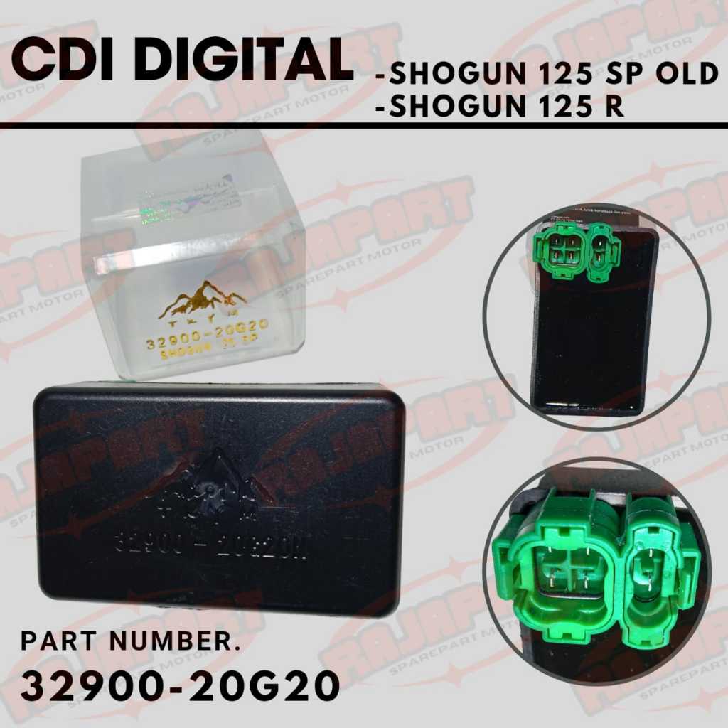 CDI ECU UNIT CDI SHOGUN 125 R SHOGUN 125 SP ARASHI (20G20) ORIGINAL TAKAYAMA