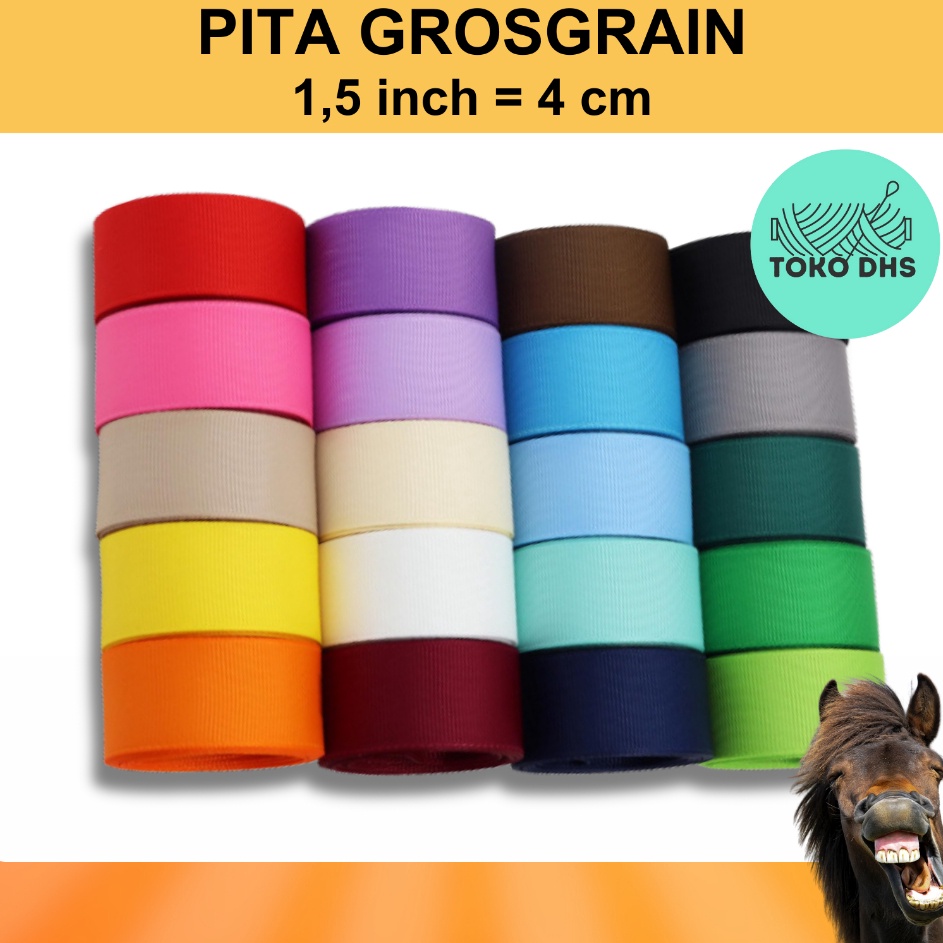 

Crafting Memories Crafting Souvenirs pita grossgrain 15 inch 4cm per roll 2 yard 185 m grosgrain