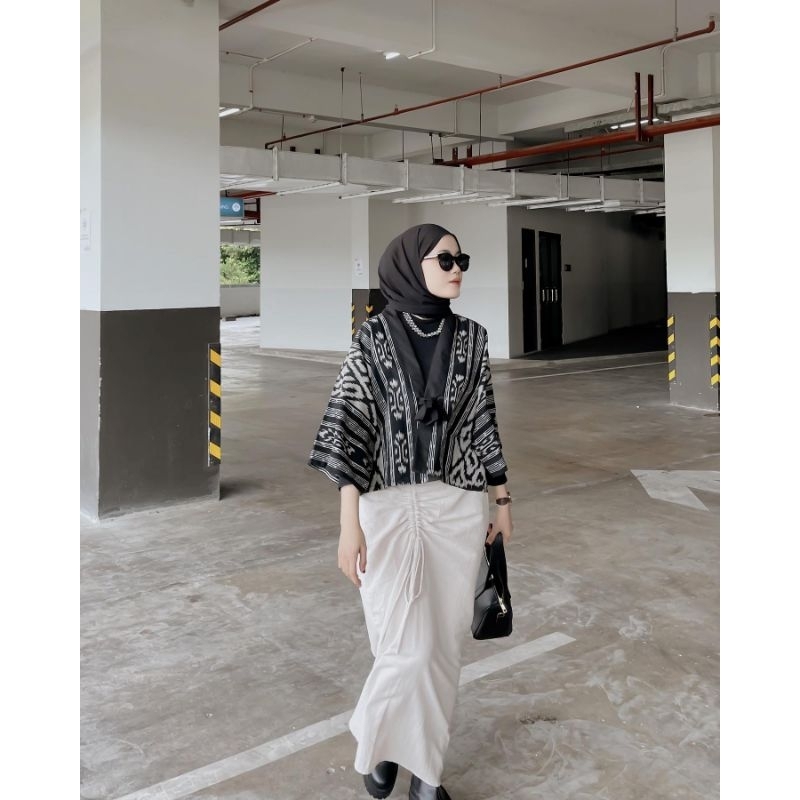 outer tenun baju tenun atasan tenun wanita baju wanita modern