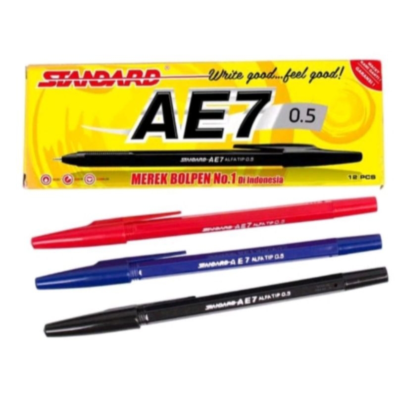 

Bolpoin standart warna merah/ hitam /biru