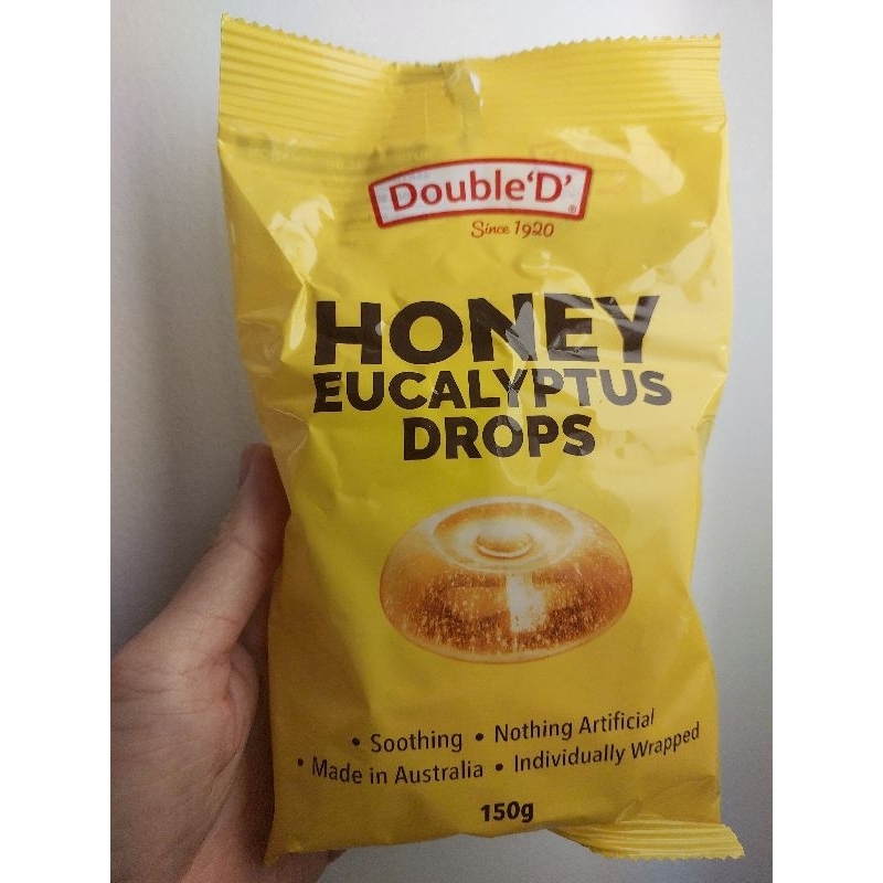 

Double 'D' Honey Eucalyptus Drops 150g