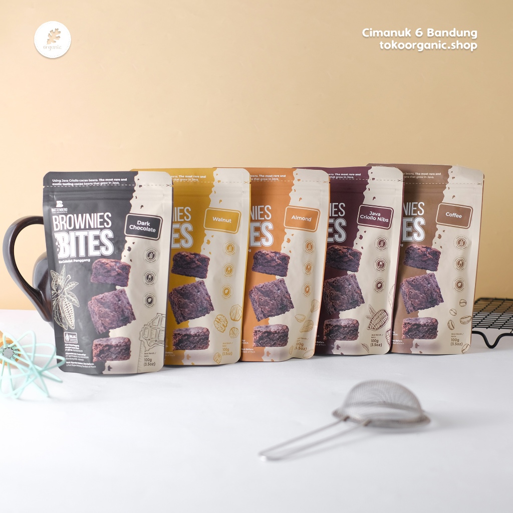 

Brownies Bites 100gr - Battenberg3