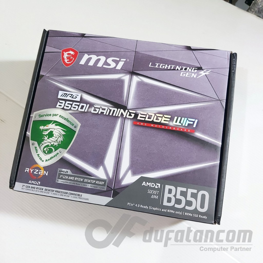 Motherboard MSI MPG B550I GAMING EDGE MAX WIFI AM4 AMD B550
