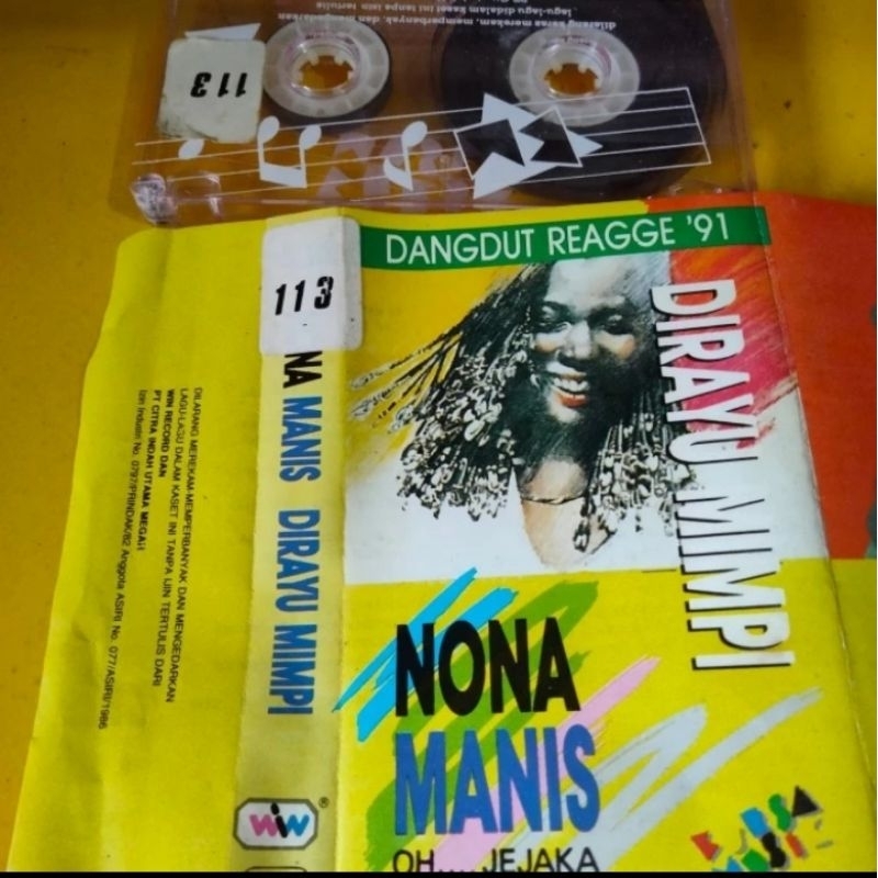 KASET PITA 398- NONA MANIS DIRAYU MIMPI- DANGDUT REAGGE' 91