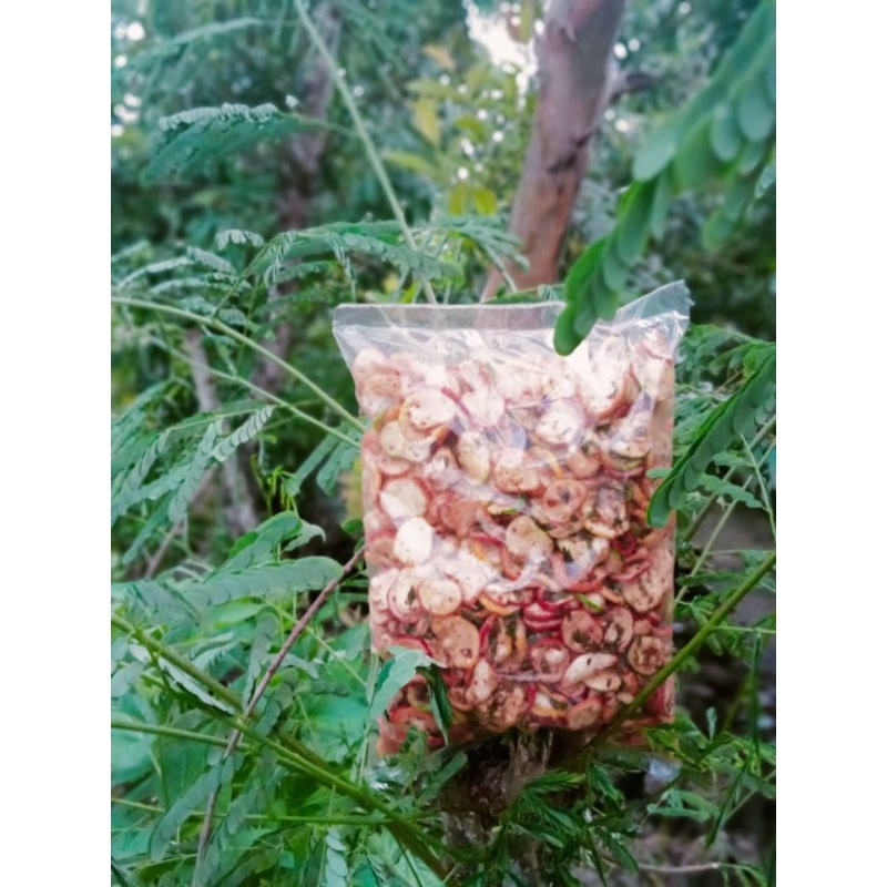 

Kerupuk Seblak Kering berat bersih 500grm.level pedas 1,2,&3 pilih level sesuai selera anda