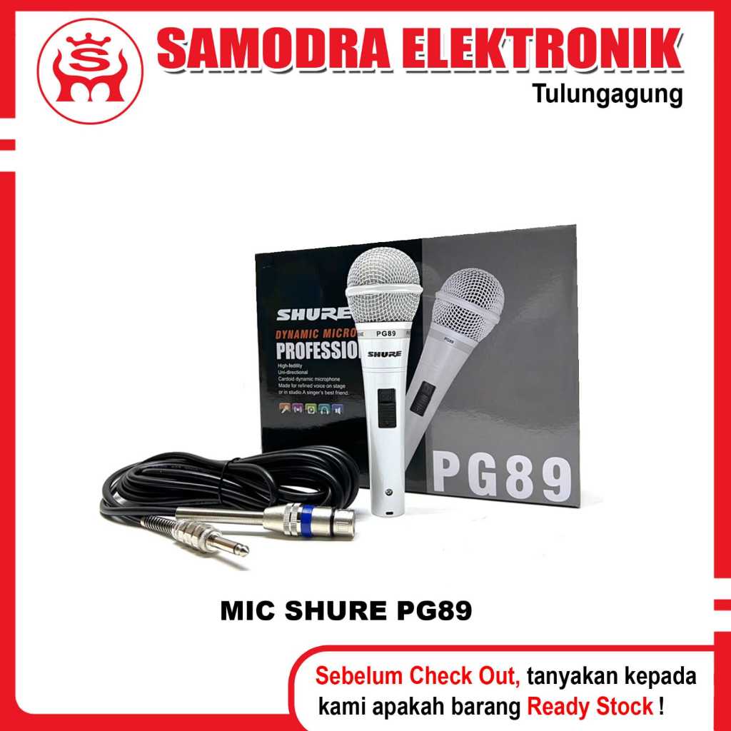 Mic SHURE PG89 | Mic Kabel Shure PG-89