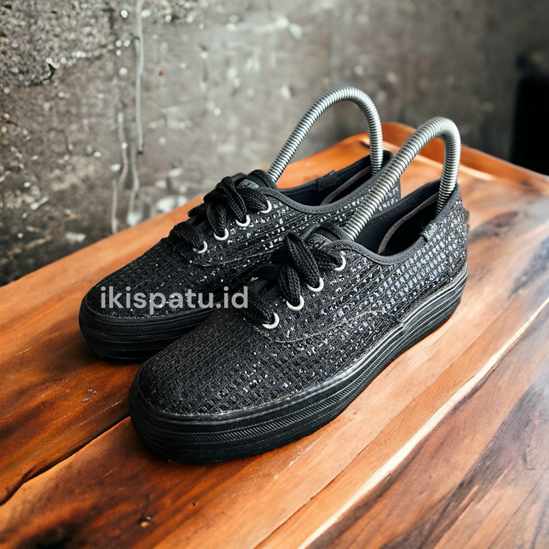 Keds Triple CVO Sparkle Geid Black