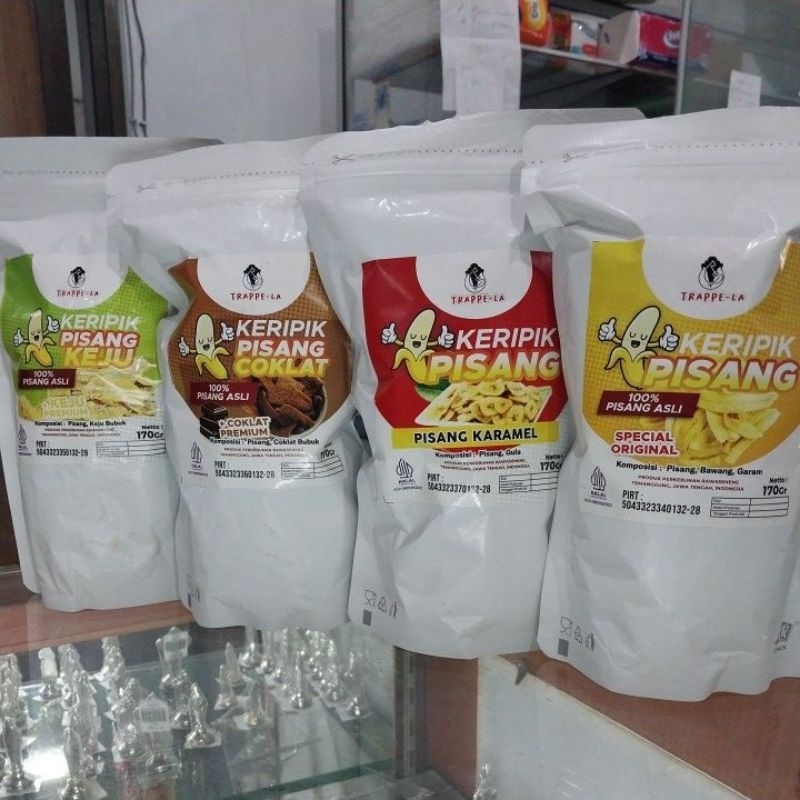 

KERIPIK PISANG - TRAPPIST SNACK - RAWASENENG