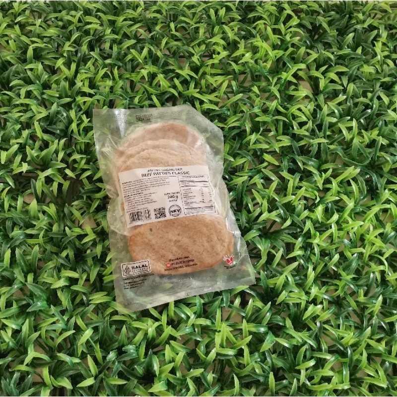 

Bernardi Beef Patties Classic - Isi 6 pcs - Berat 240 gr