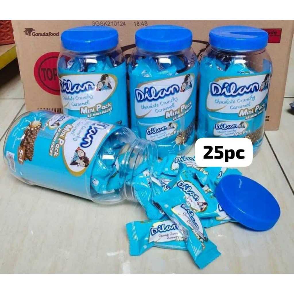 

Dilan Snack Toples dan Kemasan Refill Bag isi 25pc