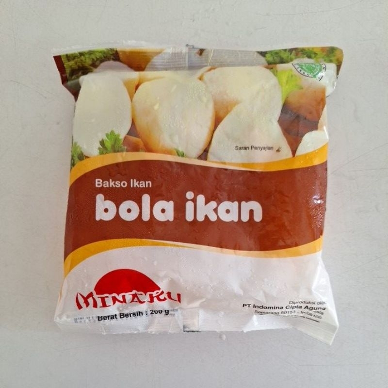 

MINAKU BOLA IKAN 200gr