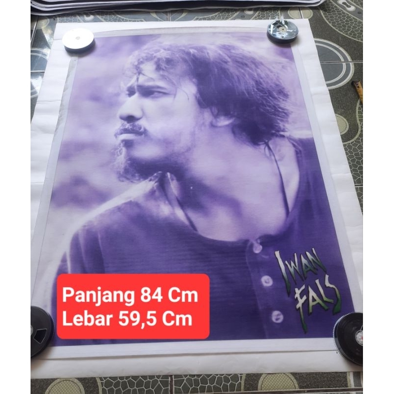 Poster Kanvas Iwan Fals