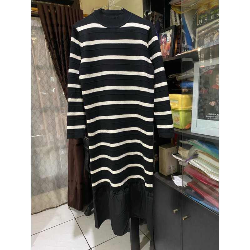 Long tunik stripe by sabhira.co (NEW)